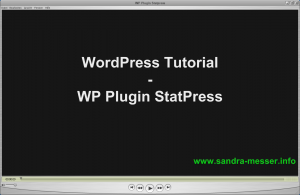 WordPess Plugin Statpress - Besucherzähler für WordPress