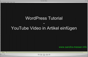 Wordpress YouTube Video einbinden