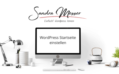 WordPress Startseite einstellen