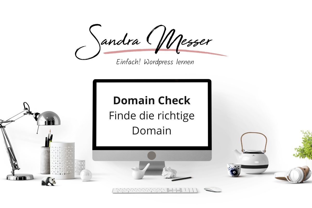 Domain Check – so findest du die richtige Domain Monitor mit Schriftzug: Domain Check - so findest du die richtige Domain